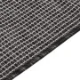 Alfombra de exterior de tejido plano gris 140x200 cm de vidaXL, Alfombras - Ref: Foro24-340775, Precio: 48,25 €, Descuento: %