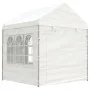 Cenador con techo polietileno blanco 2,28x2,23x2,69 m de vidaXL, Carpas y cenadores - Ref: Foro24-362629, Precio: 164,94 €, D...