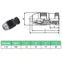 MT2-B16 Quick Release Drill Chuck Clamping Range 13mm by vidaXL, drill chuck - Ref: Foro24-146695, Price: 37,17 €, Discount: %