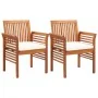 Sillas de comedor jardín 2 uds con cojines madera maciza acacia de vidaXL, Sillas de jardín - Ref: Foro24-45965, Precio: 210,...