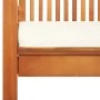 Sillas de comedor jardín 2 uds con cojines madera maciza acacia de vidaXL, Sillas de jardín - Ref: Foro24-45965, Precio: 210,...