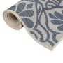 Alfombra de exterior de tejido plano rayas azules 80x150 cm de vidaXL, Alfombras - Ref: Foro24-340827, Precio: 23,57 €, Descu...