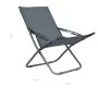 Sillas de playa plegables 2 unidades tela gris de vidaXL, Sillas de jardín - Ref: Foro24-47905, Precio: 105,49 €, Descuento: %