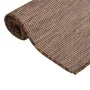 Alfombra de exterior de tejido plano marrón 140x200 cm de vidaXL, Alfombras - Ref: Foro24-340789, Precio: 52,41 €, Descuento: %