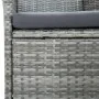 Sillas de comedor de jardín 4 unidades ratán sintético gris de vidaXL, Sillas de jardín - Ref: Foro24-316696, Precio: 319,09 ...