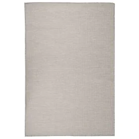 Alfombra de exterior de tejido plano gris taupe 120x170 cm de vidaXL, Alfombras - Ref: Foro24-340781, Precio: 36,64 €, Descue...