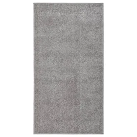 Alfombra de pelo corto gris 80x150 cm de vidaXL, Alfombras - Ref: Foro24-340313, Precio: 28,88 €, Descuento: %