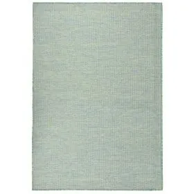 Alfombra de exterior de tejido plano turquesa 140x200 cm de vidaXL, Alfombras - Ref: Foro24-340804, Precio: 64,17 €, Descuent...