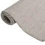 Alfombra de exterior de tejido plano gris taupe 140x200 cm de vidaXL, Alfombras - Ref: Foro24-340783, Precio: 62,22 €, Descue...