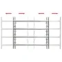 Reja de seguridad ajustable ventana con 4 barras 1000-1500 mm de vidaXL, Ventanas - Ref: Foro24-141387, Precio: 75,00 €, Desc...