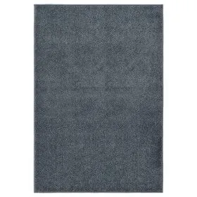Alfombra de pelo corto gris antracita 160x230 cm de vidaXL, Alfombras - Ref: Foro24-340309, Precio: 70,14 €, Descuento: %
