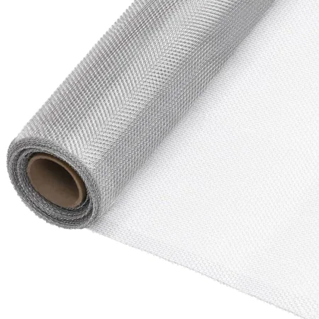 Malla mosquitera de aluminio plateada 112x2000 cm de vidaXL, Paneles de vallas - Ref: Foro24-150854, Precio: 61,43 €, Descuen...
