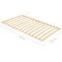 Slatted bed base with 13 slats 120x200 cm by vidaXL, Beds and slatted bases - Ref: Foro24-327259, Price: 94,62 €, Discount: %