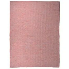 Alfombra de exterior de tejido plano rojo 120x170 cm de vidaXL, Alfombras - Ref: Foro24-340823, Precio: 32,96 €, Descuento: %