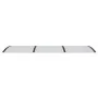 Marquesina de puerta policarbonato negro 300x100 cm de vidaXL, Toldos - Ref: Foro24-153569, Precio: 104,94 €, Descuento: %