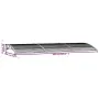Marquesina de puerta policarbonato negro 300x100 cm de vidaXL, Toldos - Ref: Foro24-153569, Precio: 104,94 €, Descuento: %
