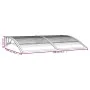 Marquesina de puerta policarbonato negro 150x100 cm de vidaXL, Toldos - Ref: Foro24-153567, Precio: 76,50 €, Descuento: %