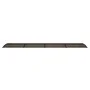 Black polycarbonate door canopy 400x100 cm by vidaXL, Awnings - Ref: Foro24-153602, Price: 124,05 €, Discount: %