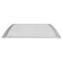 Marquesina puerta policarbonato gris y transparente 100x80 cm de vidaXL, Toldos - Ref: Foro24-153589, Precio: 40,84 €, Descue...