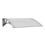 Gray and transparent polycarbonate door canopy 80x75 cm by vidaXL, Awnings - Ref: Foro24-153586, Price: 40,50 €, Discount: %
