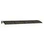 Black polycarbonate door canopy 350x100 cm by vidaXL, Awnings - Ref: Foro24-153596, Price: 107,25 €, Discount: %