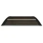 Marquesina de puerta policarbonato negro 100x80 cm de vidaXL, Toldos - Ref: Foro24-153590, Precio: 39,78 €, Descuento: %