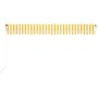 Toldo automático LED sensor de viento amarillo blanco 500x350cm de vidaXL, Toldos - Ref: Foro24-3069033, Precio: 698,21 €, De...