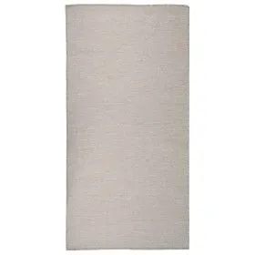 Alfombra de exterior de tejido plano gris taupe 100x200 cm de vidaXL, Alfombras - Ref: Foro24-340780, Precio: 36,88 €, Descue...