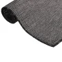 Alfombra de exterior de tejido plano gris 100x200 cm de vidaXL, Alfombras - Ref: Foro24-340773, Precio: 46,32 €, Descuento: %