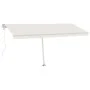 Toldo automático con LED y sensor de viento crema 500x350 cm de vidaXL, Toldos - Ref: Foro24-3069672, Precio: 819,09 €, Descu...