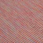 Alfombra de exterior de tejido plano rojo 140x200 cm de vidaXL, Alfombras - Ref: Foro24-340824, Precio: 43,18 €, Descuento: %