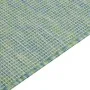 Alfombra de exterior de tejido plano turquesa 120x170 cm de vidaXL, Alfombras - Ref: Foro24-340802, Precio: 39,14 €, Descuent...