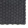 Alfombra rectangular algodón antracita 160x230 cm de vidaXL, Alfombras - Ref: Foro24-345117, Precio: 122,97 €, Descuento: %