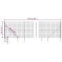 Wire fence with anchor spikes green 1.4x25 m by vidaXL, fence panels - Ref: Foro24-154139, Price: 218,85 €, Discount: %