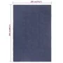 Alfombra rectangular algodón azul marino 180x250 cm de vidaXL, Alfombras - Ref: Foro24-345128, Precio: 99,90 €, Descuento: %