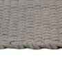 Alfombra rectangular algodón gris 120x180 cm de vidaXL, Alfombras - Ref: Foro24-345121, Precio: 71,06 €, Descuento: %