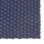 Alfombra rectangular algodón azul marino 120x180 cm de vidaXL, Alfombras - Ref: Foro24-345126, Precio: 62,52 €, Descuento: %