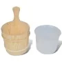 Cubo de accesorios de sauna cuchara, reloj, termo higrómetro de vidaXL, Accesorios de sauna - Ref: Foro24-50245, Precio: 50,0...