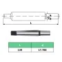 Portabrocas de liberación rápida MT2-B18 rango de sujeción 16mm de vidaXL, Portabrocas - Ref: Foro24-146696, Precio: 37,91 €,...