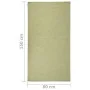 Alfombra de exterior de tejido plano verde 80x150 cm de vidaXL, Alfombras - Ref: Foro24-340806, Precio: 28,46 €, Descuento: %