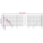 Drahtzaun mit Ankerspitzen grün 2x25 m von vidaXL, Zaunpaneele - Ref: Foro24-154142, Preis: 243,42 €, Rabatt: %