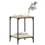 Sonoma oak engineered wood coffee table 40x40x55 cm by vidaXL, Coffee table - Ref: Foro24-832824, Price: 37,97 €, Discount: %