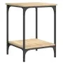 Sonoma oak engineered wood coffee table 40x40x55 cm by vidaXL, Coffee table - Ref: Foro24-832824, Price: 37,97 €, Discount: %