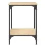 Sonoma oak engineered wood coffee table 40x40x55 cm by vidaXL, Coffee table - Ref: Foro24-832824, Price: 37,97 €, Discount: %
