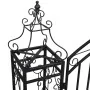 Puerta de jardín decorativa de hierro forjado 122x20,5x134 cm de vidaXL, Puertas de jardín - Ref: Foro24-40905, Precio: 180,1...