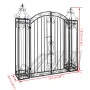 Decorative wrought iron garden gate 122x20.5x134 cm by vidaXL, garden gates - Ref: Foro24-40905, Price: 180,17 €, Discount: %