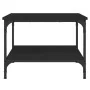 Mesa de centro madera de ingeniería negro 55x55x40 cm de vidaXL, Mesas de centro - Ref: Foro24-832828, Precio: 41,03 €, Descu...