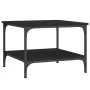Mesa de centro madera de ingeniería negro 55x55x40 cm de vidaXL, Mesas de centro - Ref: Foro24-832828, Precio: 41,03 €, Descu...