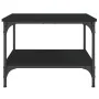 Mesa de centro madera de ingeniería negro 55x55x40 cm de vidaXL, Mesas de centro - Ref: Foro24-832828, Precio: 41,03 €, Descu...