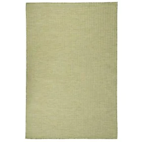 Alfombra de exterior de tejido plano verde 120x170 cm de vidaXL, Alfombras - Ref: Foro24-340809, Precio: 38,20 €, Descuento: %